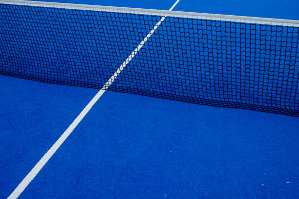 Padel Court Netz Nahaufnahme